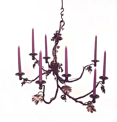 Eight Point Hanging Chandelier