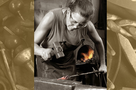 Lorelei Sims - Artist/Blacksmith - BLACKSMITHCHIC.COM