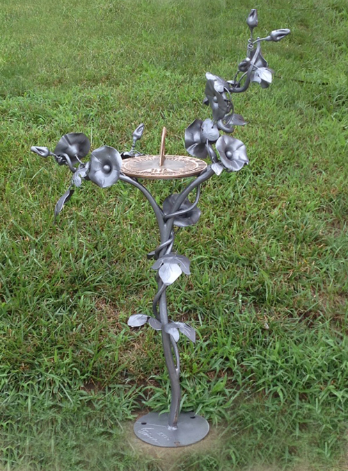 Morning Glory Stand for Brass Sun Dial