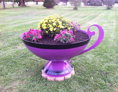 Tea Cup Planter